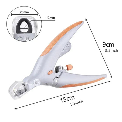 Pet Nail Clipper Led Light Nail Clippers Dog Nail Professional Pet Scissors Pet Cat Dog Clipper Scissors